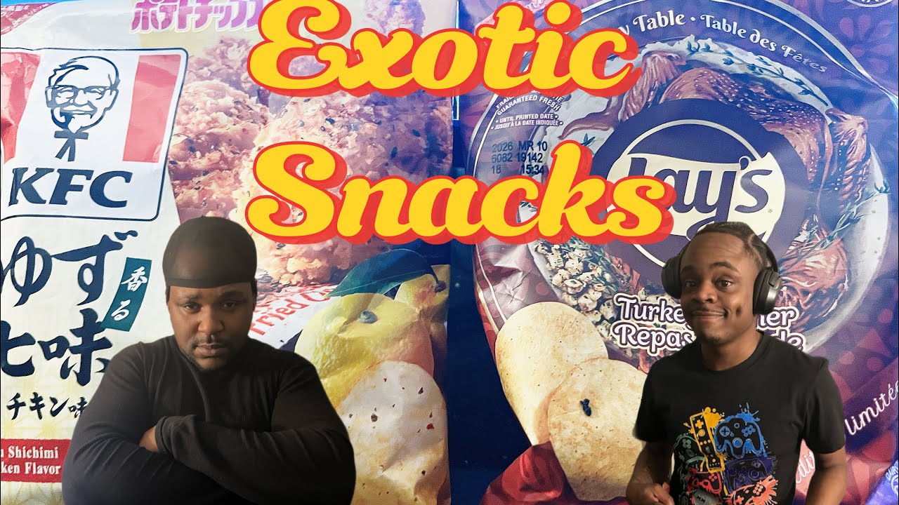 Exotic snacks Taste test Pt.2