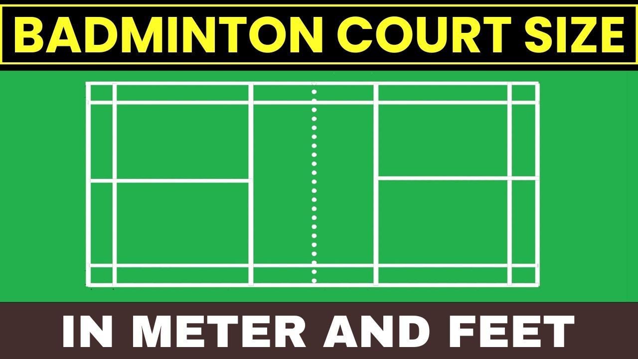 Badminton court size | badminton court making | badminton court measurement | badminton court