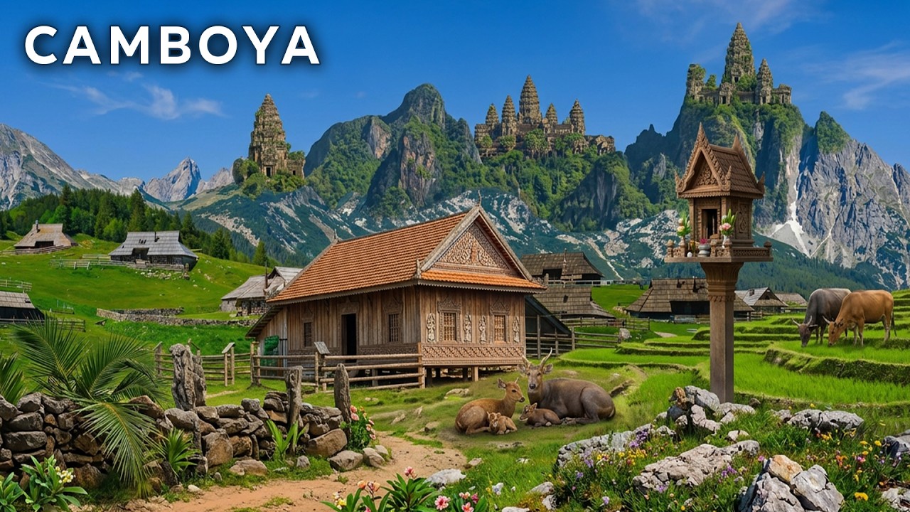 Descubriendo CAMBOYA | Rincones Ocultos y Belleza Milenaria | Documental en 4K