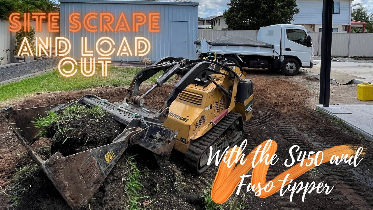 Site scrape and load out