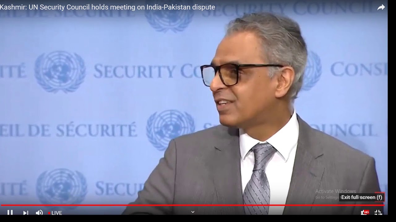 kashmir: UN Security Council holds meeting on India-Pakistan dispute