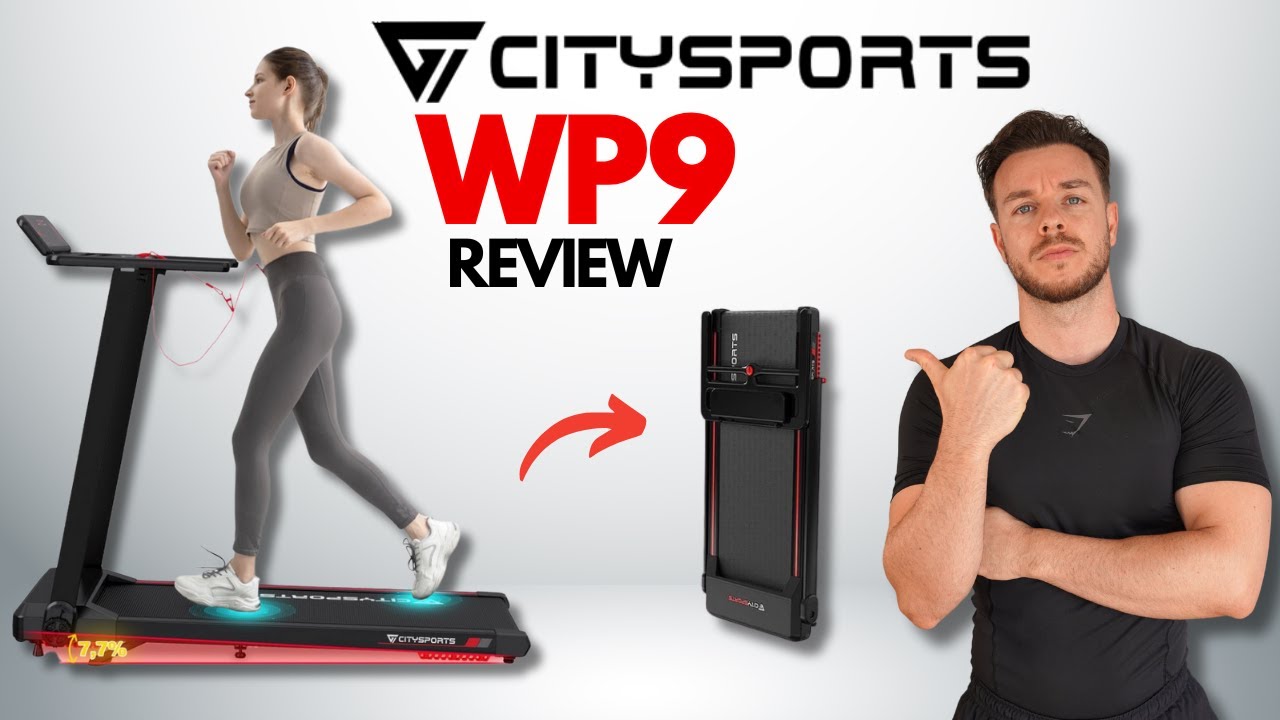Citysports WP9 | The Amazon's best-selling Foldable Treadmill | Review