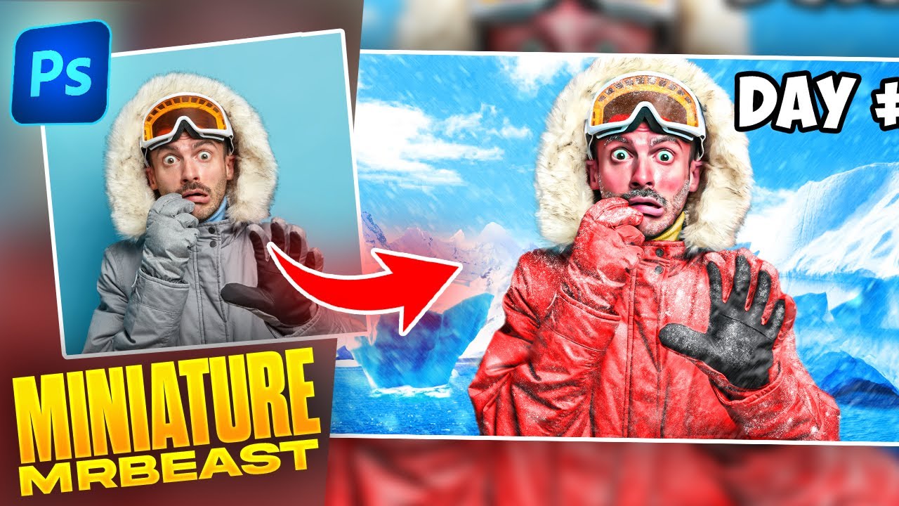 Comment faire les miniatures de MrBeast ?
