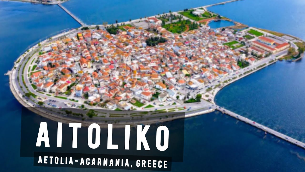 Aitoliko by drone, Aetolia Acarnania | GREECE 🇬🇷
