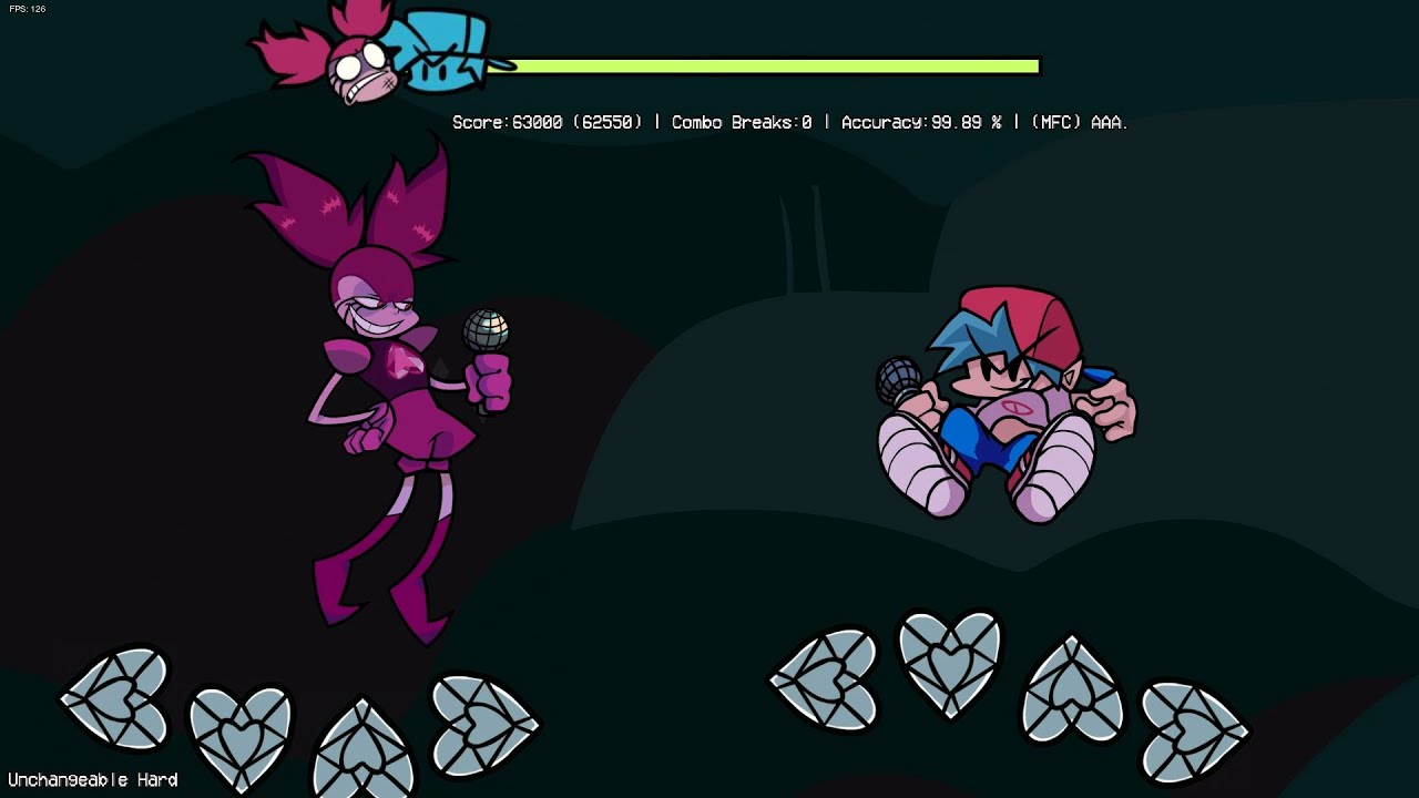 FNF vs Spinel - Unchangeable (FC) (FNF Mods)