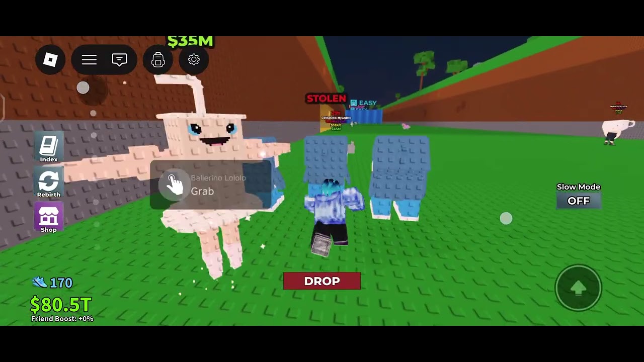 New escape tsunami for brainrot LTM in steal a  brainrot 