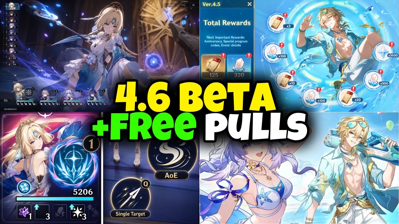 4.5 Is HERE Tomorrow + Pearl BETA! Free Pulls, Pearl Kit Leaks, Path Switching - Honkai: Star Rail