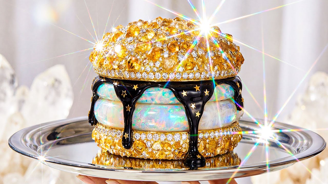 Making A Giant Macaron… But Made of GLASS! 💎✨