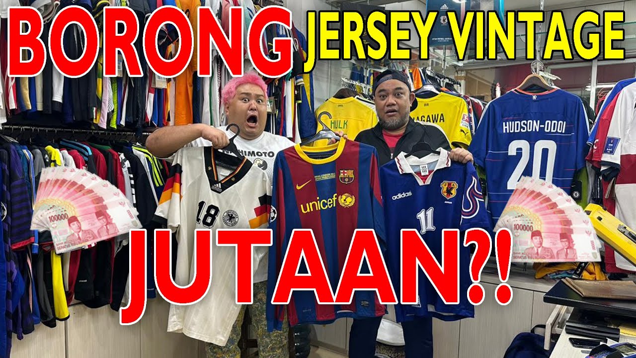 KENTA BONGKAR HIDDEN GEMS TOKO JERSEY VINTAGE ‼️
