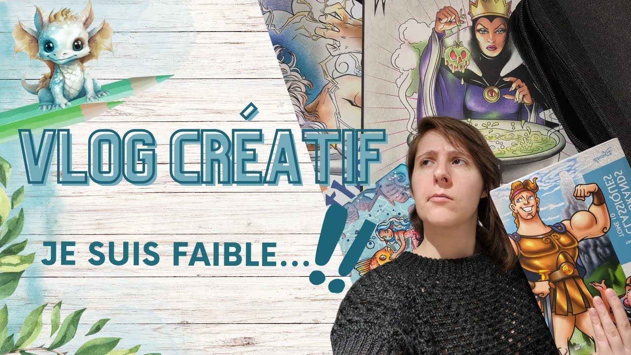 [VLOG Cr&eacute;atif]: Je suis faible...ACHATS, colos et carterie !