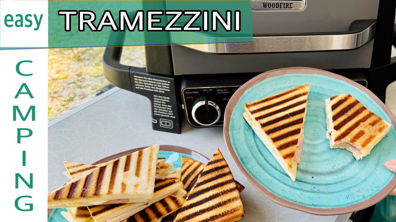 Tramezzini beim Camping 🏕️ schnell und unheimlich lecker im Ninja Woodfire + Zuhause selber machen!