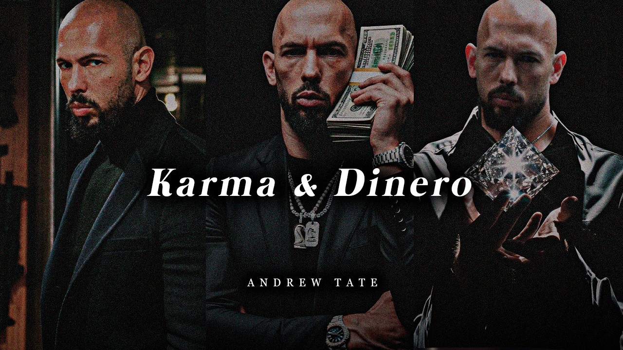 𝐃𝐈𝐍𝐄𝐑𝐎 & 𝐊𝐀𝐑𝐌𝐀: Cómo desbloquear la energía del dinero limpiando tu aura - Andrew Tate (motivación)