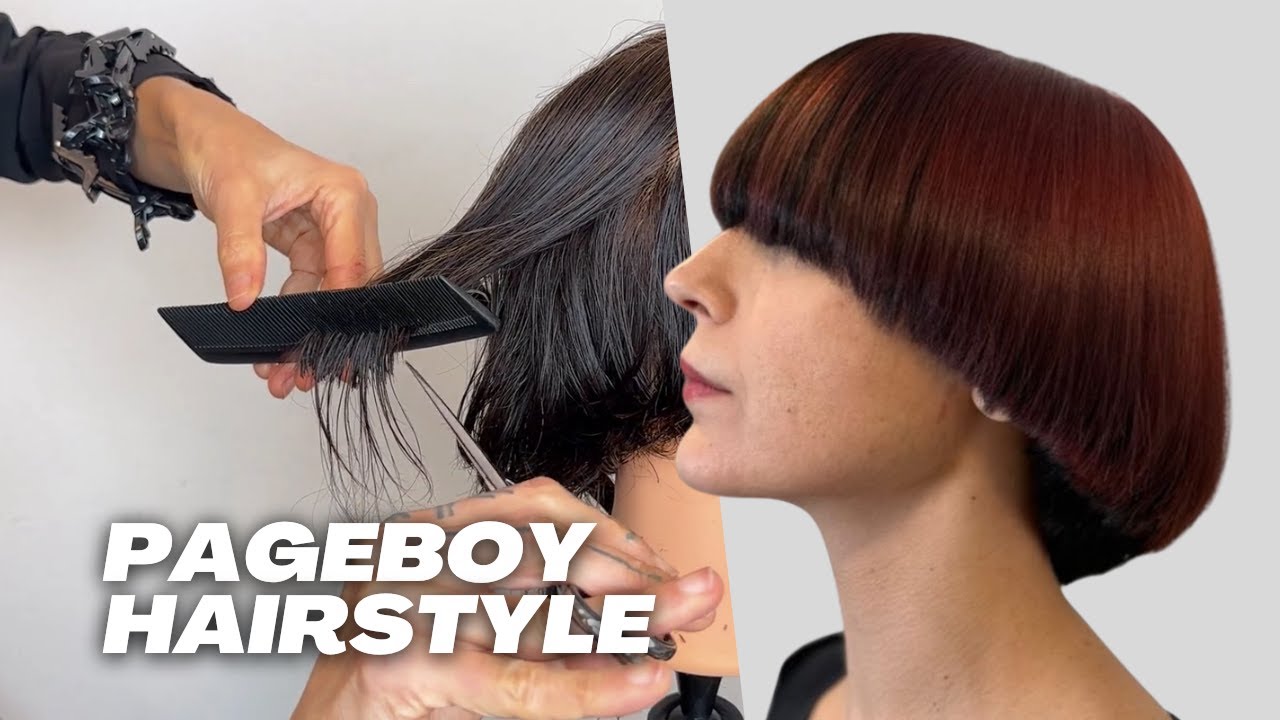 Taglio pageboy step by step
