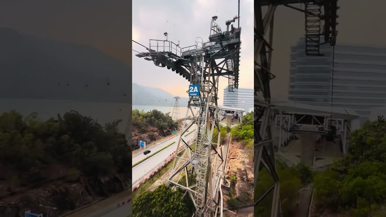 Day 4 HK- Ngongping 360 cable car ride part 1 #ngongping360  #cablecarride 