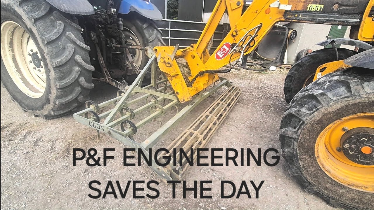 day 28. damage fairy visits 🤔 welding straightening and cultivating