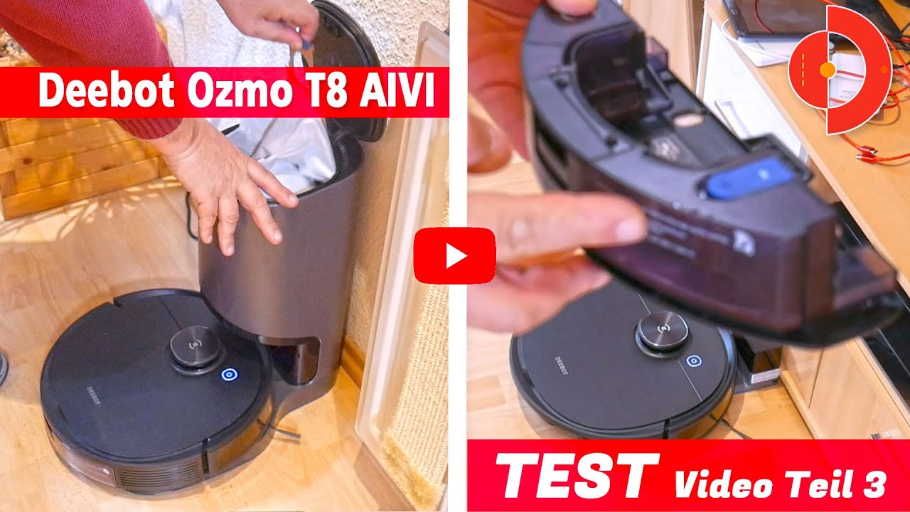 Ecovacs Deebot Ozmo T8 AIVI Test - Kein Alleskönner aber Spaß macht er schon [ Saugroboter Test]