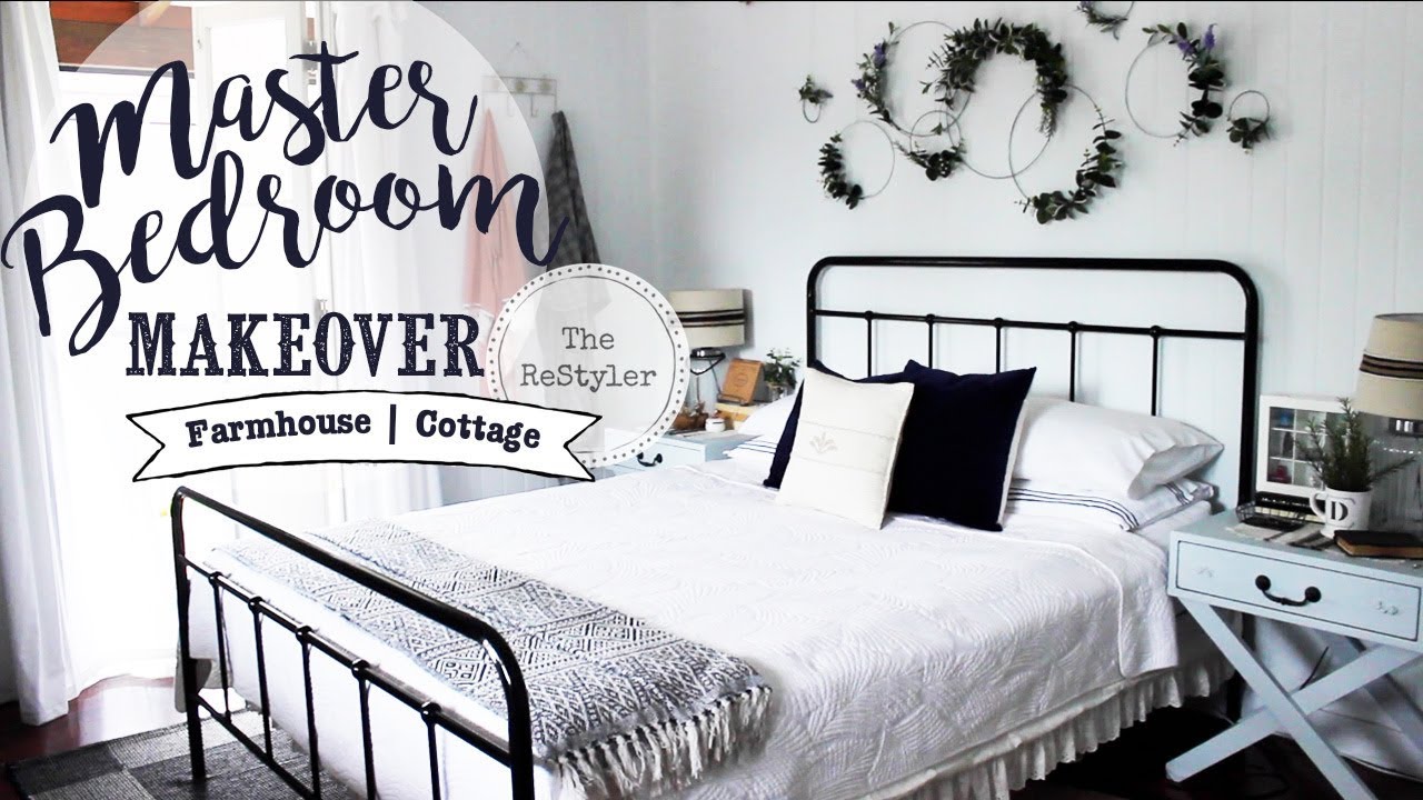 Master Bedroom Makeover | Our ReStyler | Farmhouse/Cottage Style