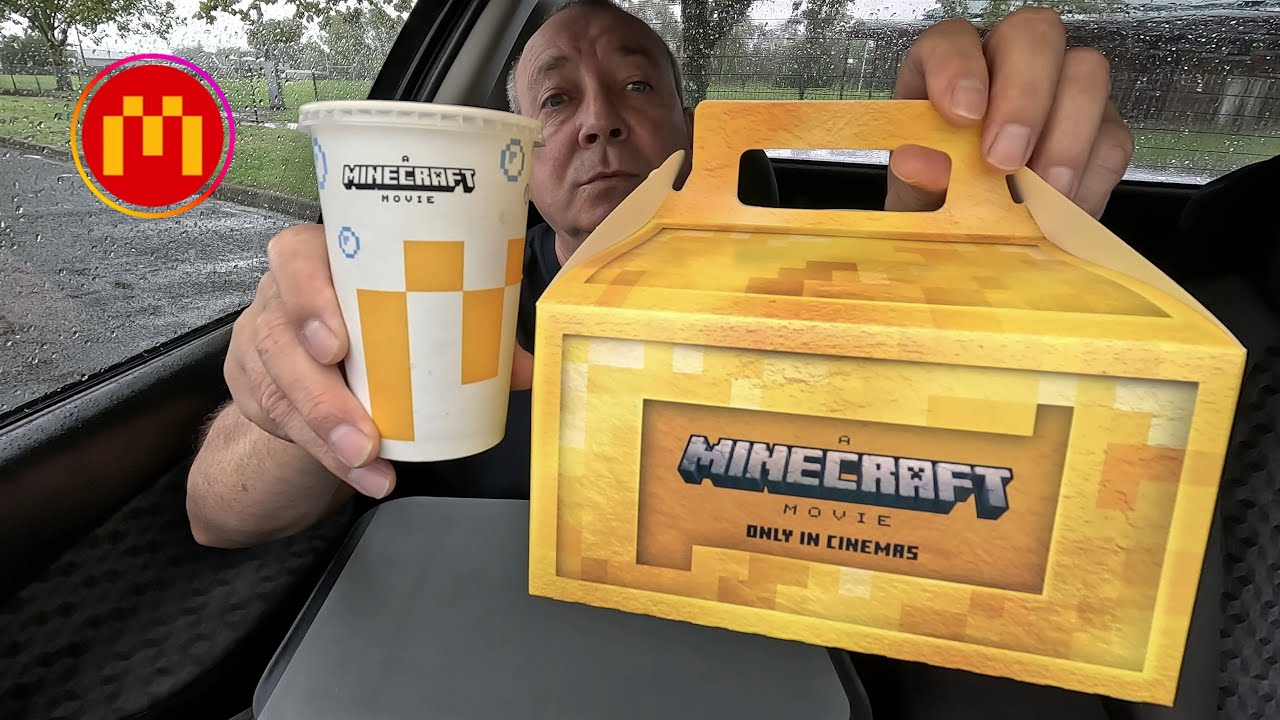 Minecraft Meal From McDonald’s (Aussie Edition)