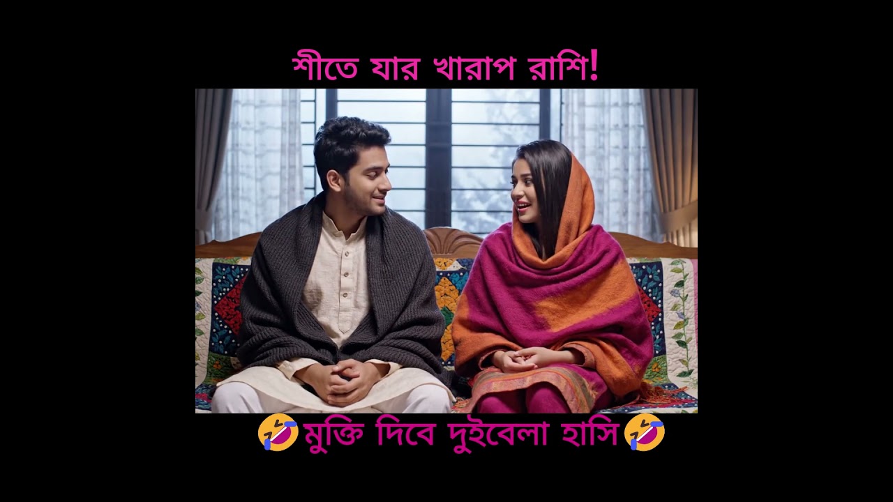 এই শীতে সবচেয়ে কাজের ওষুধ  Bangla Funny video  Husband Wife Funny Moment  Married Life Humor 