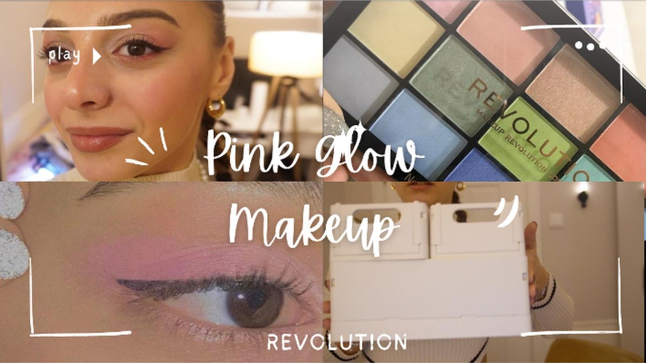 ✨ Pink Glow Makeup ✨ | Işıltılı Pembe Far Makyajı 💕