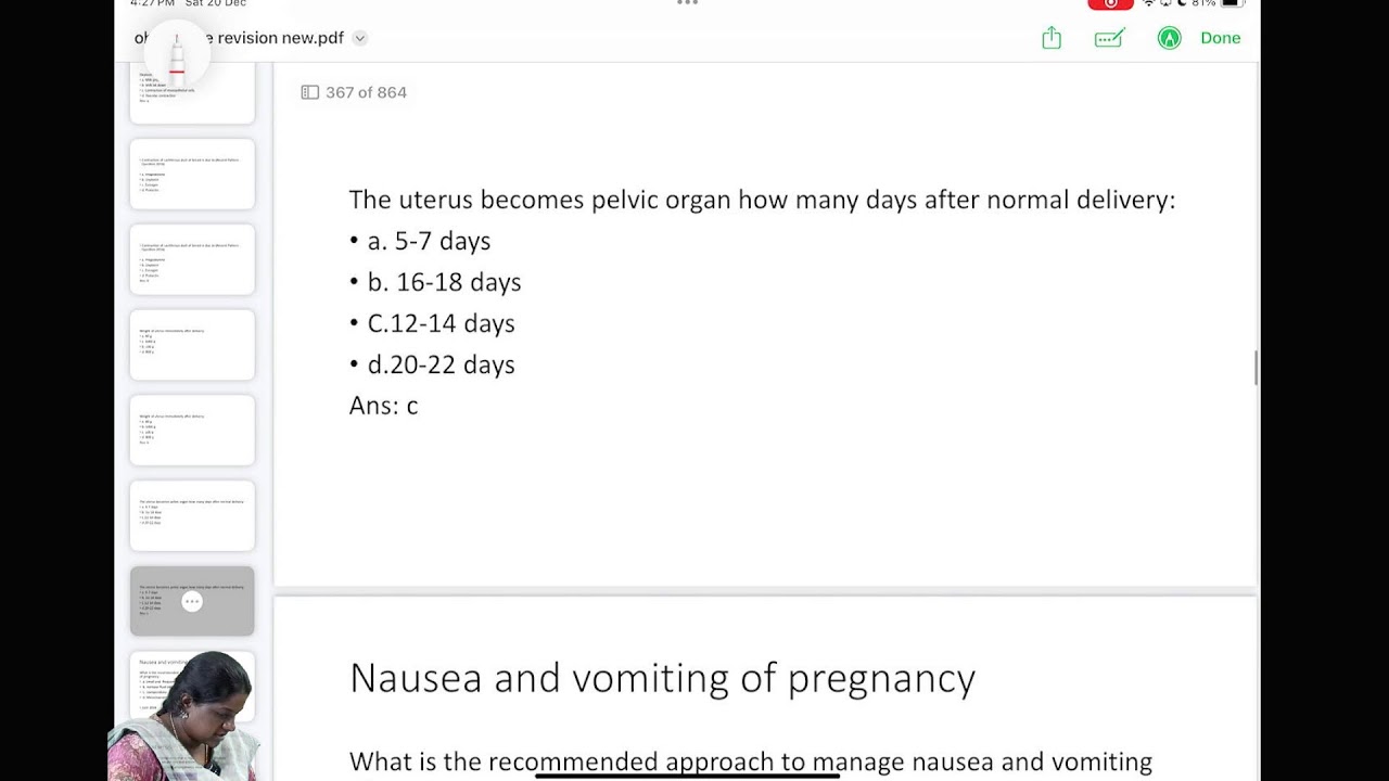obs revision - operative deliveries and peurperium