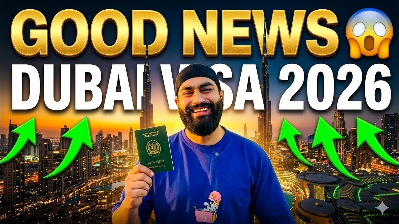 Dubai Visa 2026 BIG Update 😱 Good News for Expats ⚠️ Don&rsquo;t Apply Before Watching This!!
