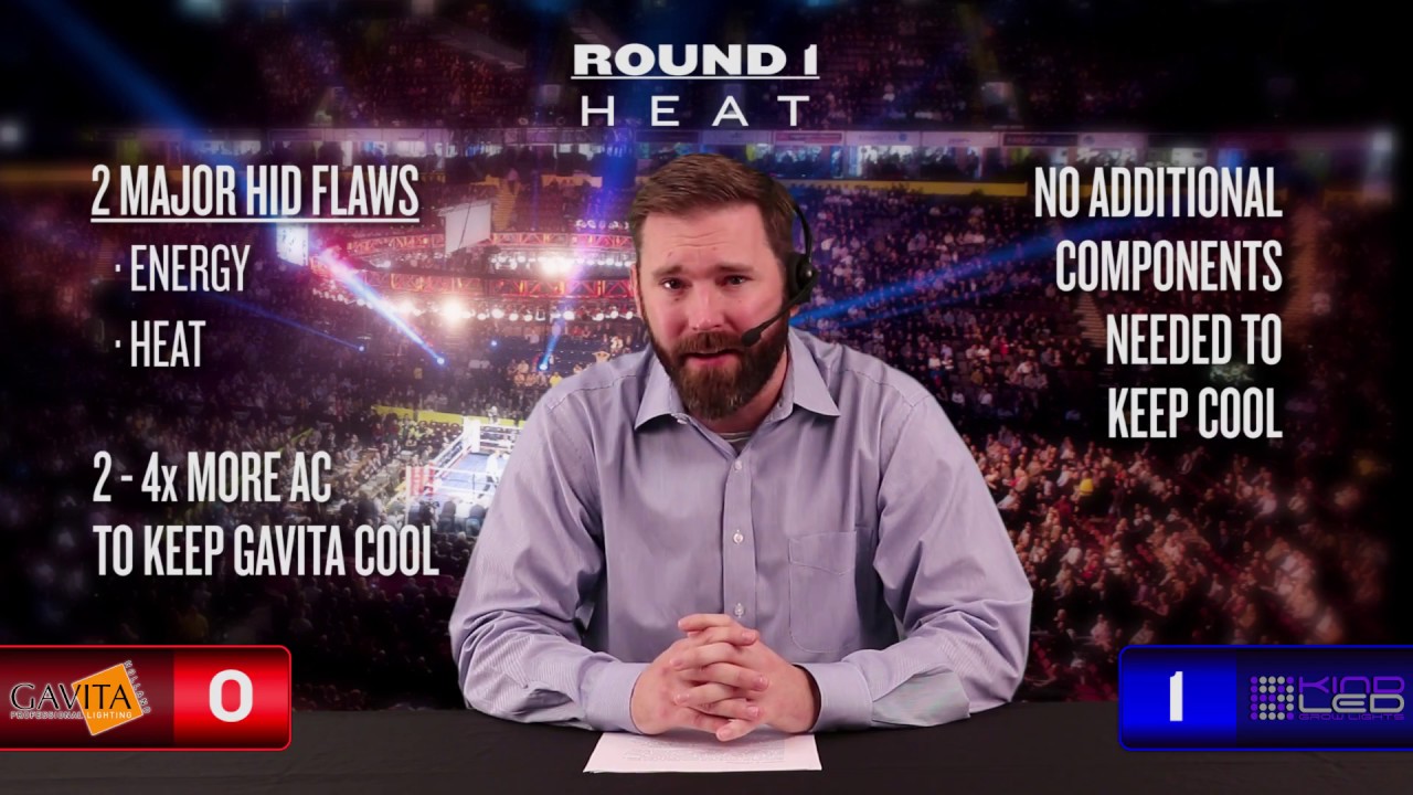 Gavita vs LED Ten Round Grow Battle | LED vs HID | HPS vs LED