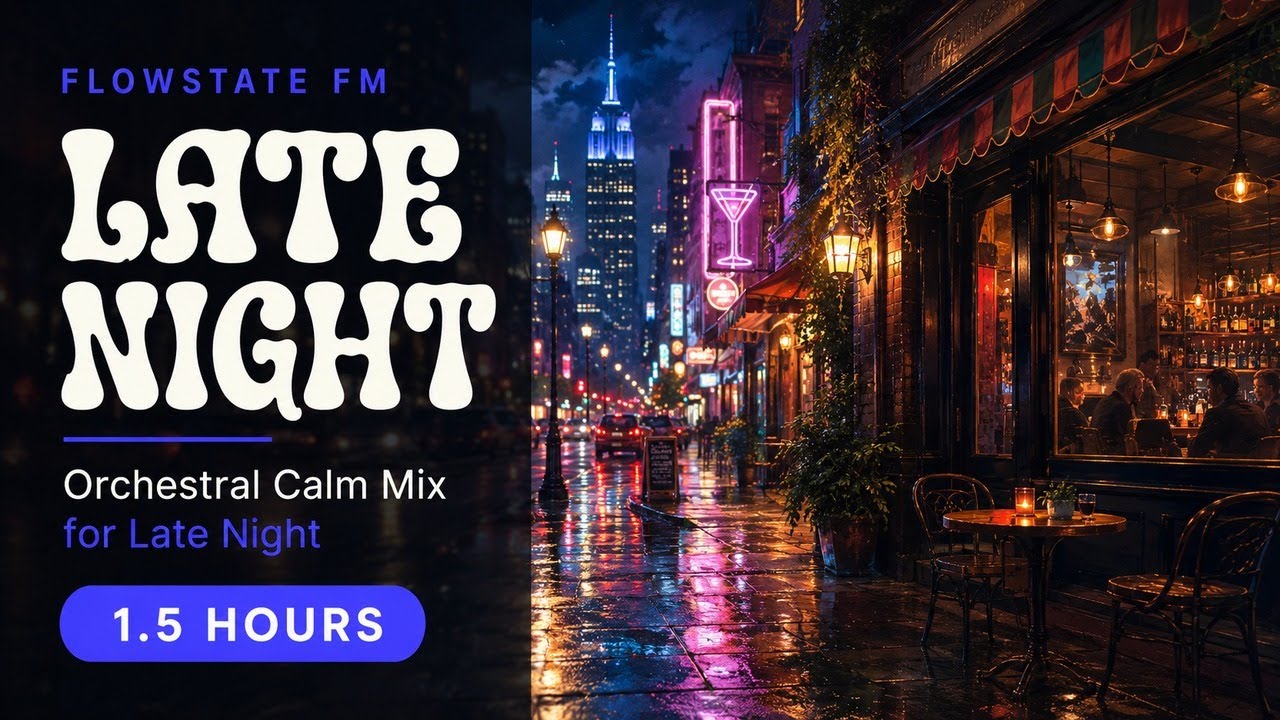 Graceful, Pastoral Orchestral Calm Mix for Late Night