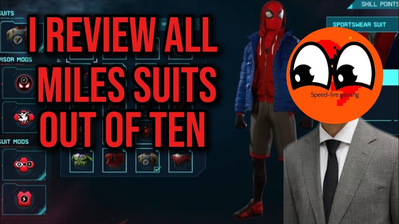 I review all miles suits out of ten