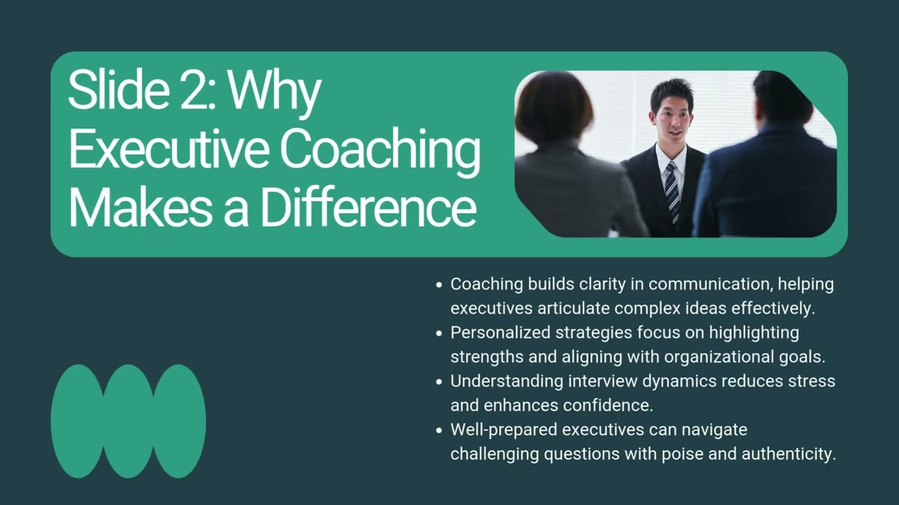 Executive Interview Coaching Services| Master Executive Interviews| Build Confidence & Leadership