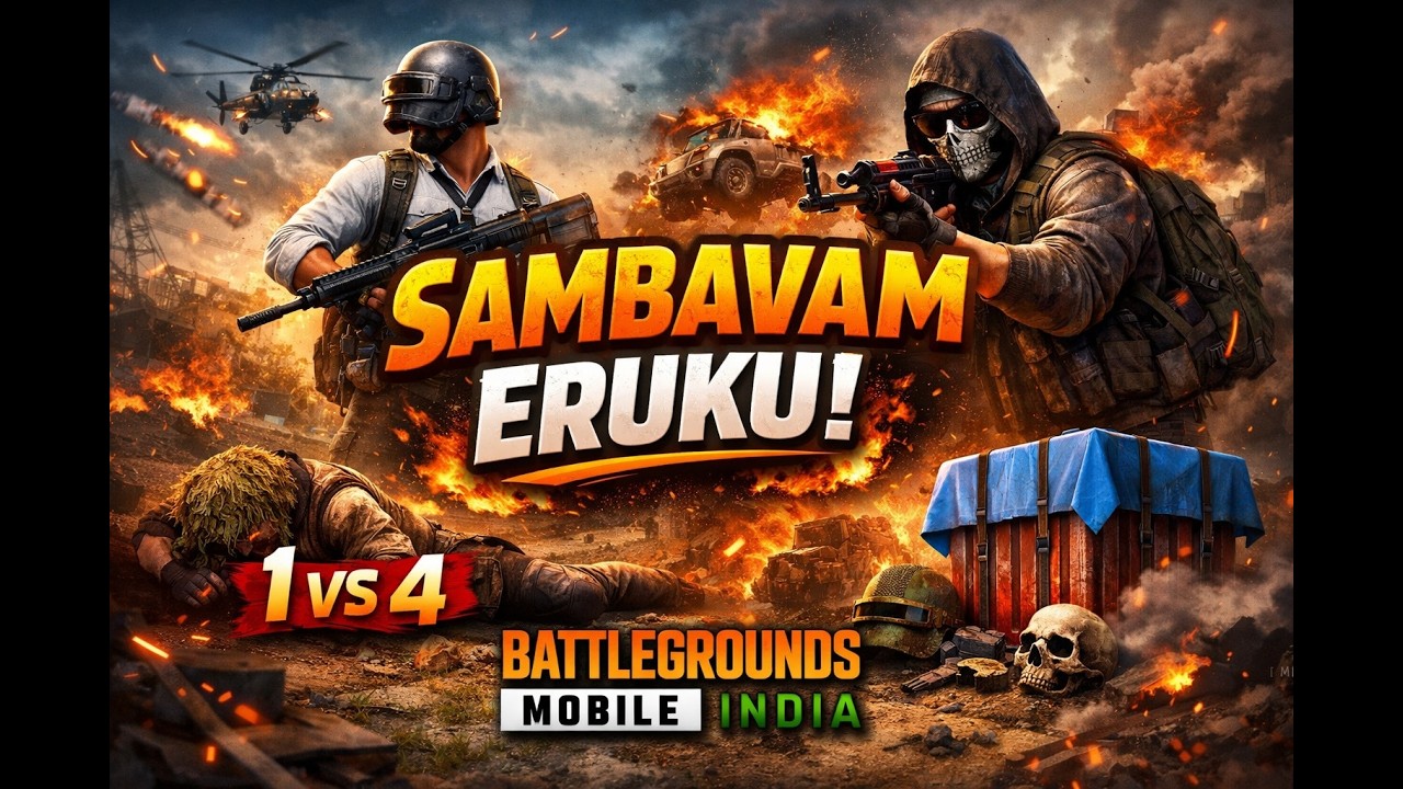 BGMI | Sambavam Eruku | Road to - 1 k | makkale Tamil #livestream