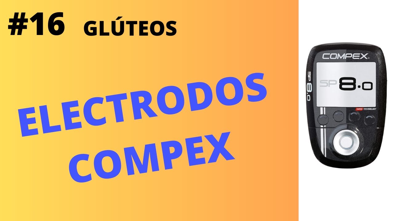 ⭕#16 COMPEX en GLÚTEOS-¿Cómo se ponen los electrodos? Coloca bien los parches del electroestimulador