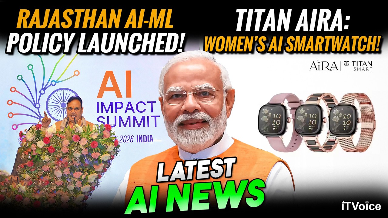 Rajasthan AI Policy | Titan AI Watch | Alexa+ Web | OpenAI Device | Ai Weekly Digest