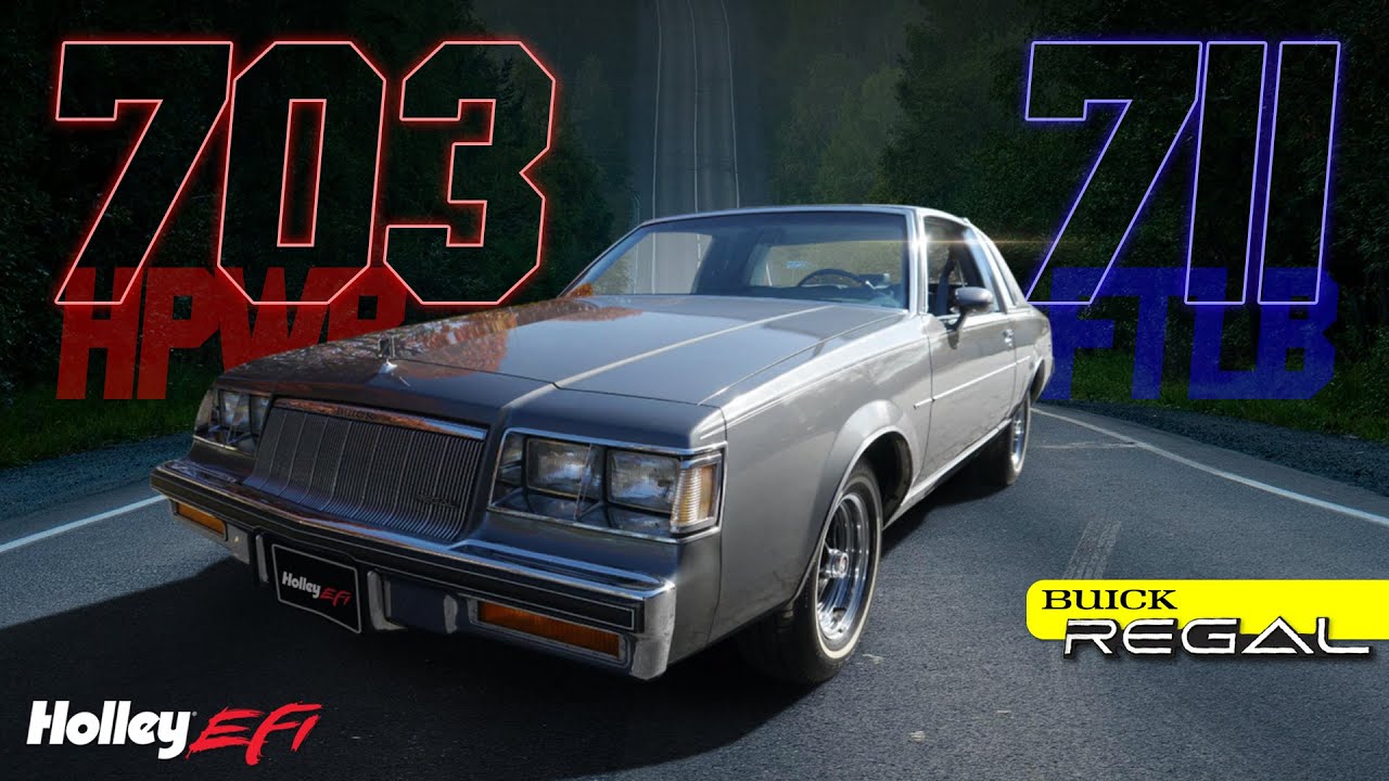Holley Sniper Dyno Tuning \\ Turbo SBC Buick \\ 700 л.с.