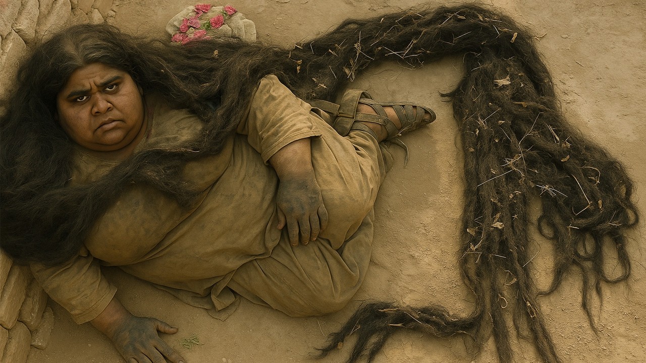 Hair 3 METERS LONG!! 😱 Homeless Woman’s Tragic Story & Last Haircut 💔