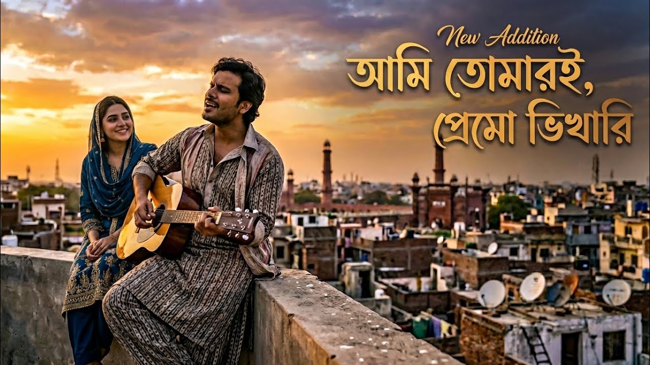 আমি তোমারই প্রেমো ভিখারি ❤️ | Heart Touching Bangla Duet | Love Song | Srabon Vibes 