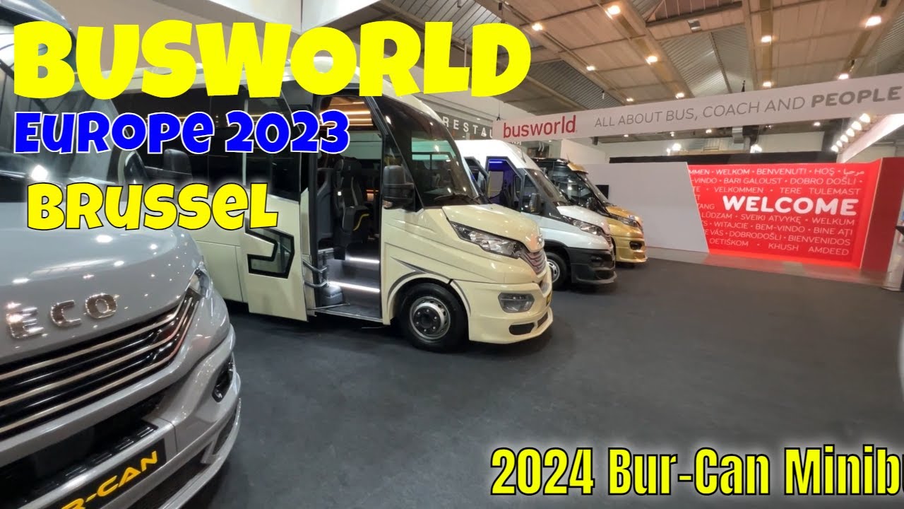 2024 Bur Can Minibus Gama   Interior And Exterior   Busworld Europe 2023 Brussel