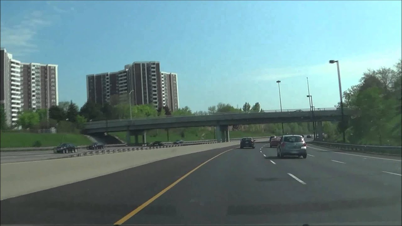 Don Valley Parkway South and Gardiner Expressway West Toronto