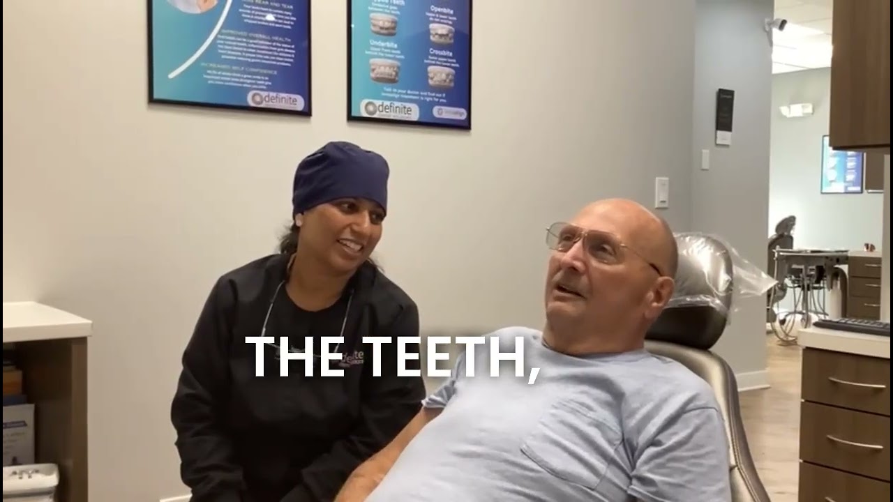 Steves Transformation with Invisalign and Crowns!
