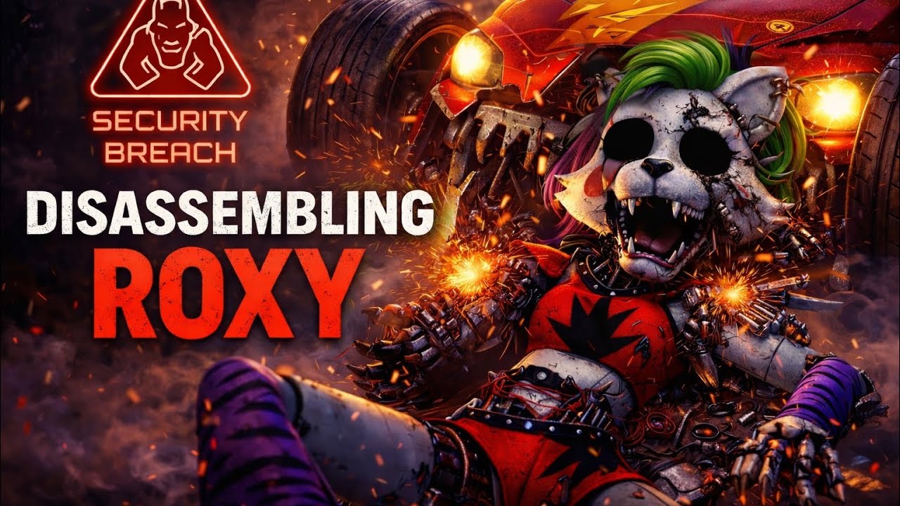 Disassemble Roxy in Fnaf security breach 