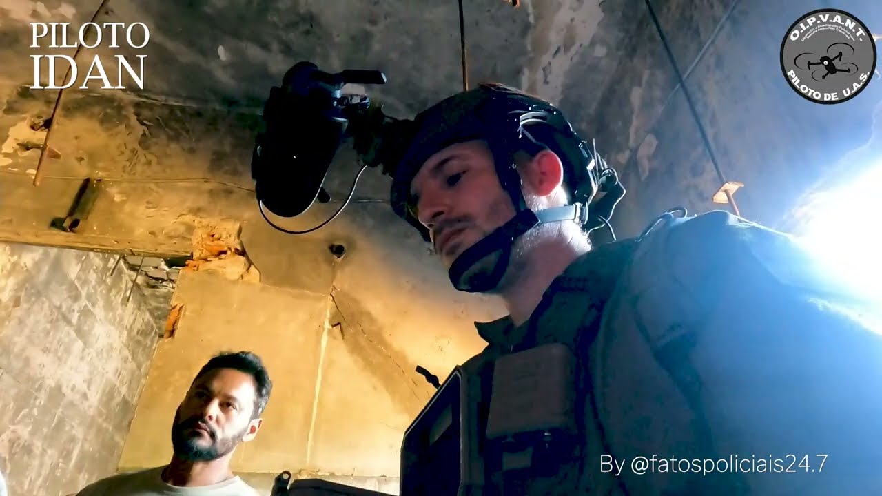D-CQB com IDAN Pilotando e Operadores do COT em Exercício