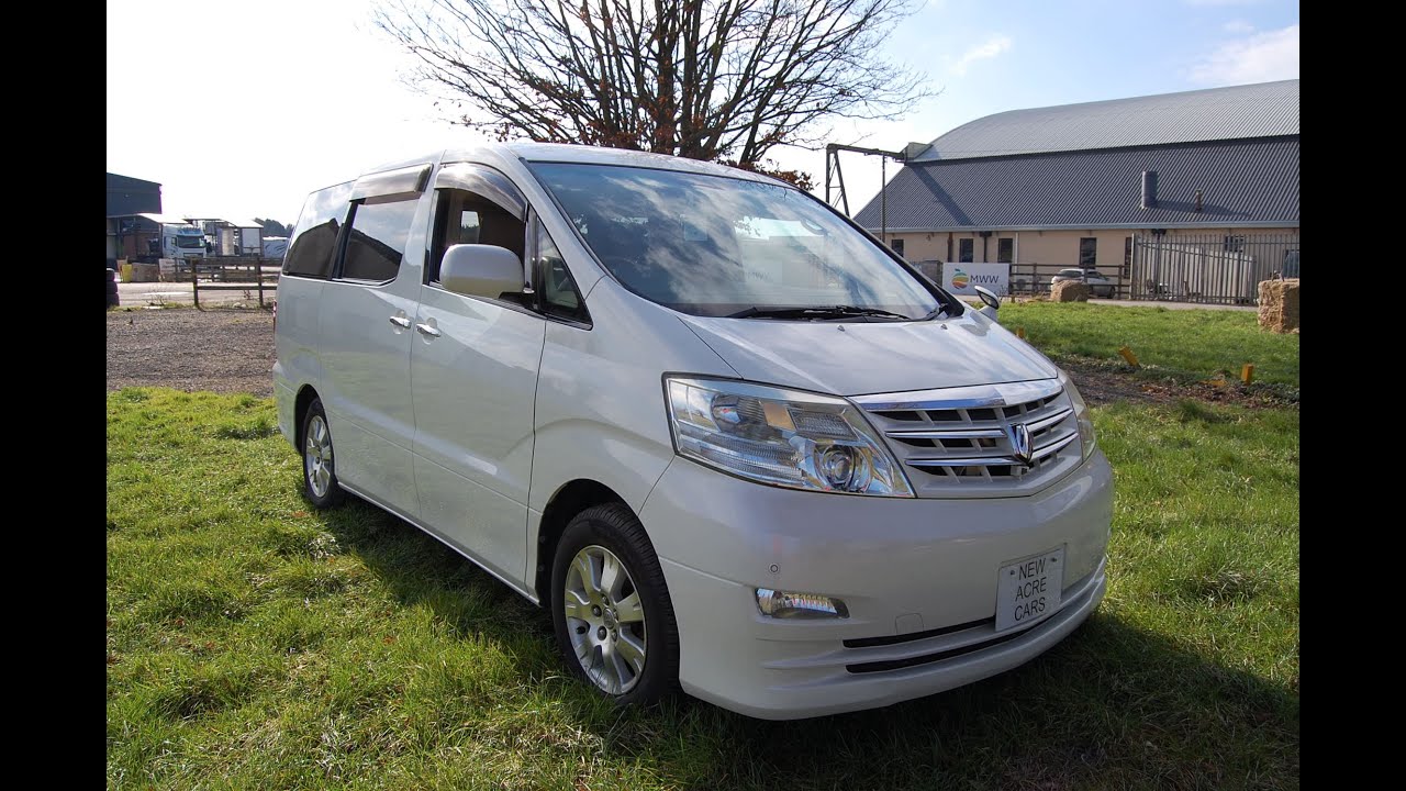 TOYOTA ALPHARD 3.0 MZ 8 SEATS HIGH GRADE HIGH SPEC 04/2007 55,000 MILES STOCK NUMBER W31-417