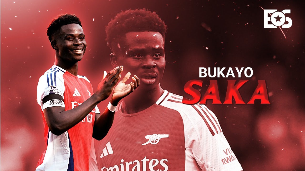 Bukayo Saka - The Best English Player - Sublime Dribbling Skills & Goals 2025