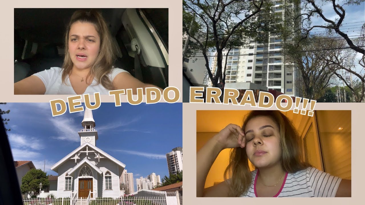 VLOG  - UM DIA COMIGO! DEU TUDO ERRADO | Onde Vamos Morar, Marcamos a Data Do Casamento e Muito Mais