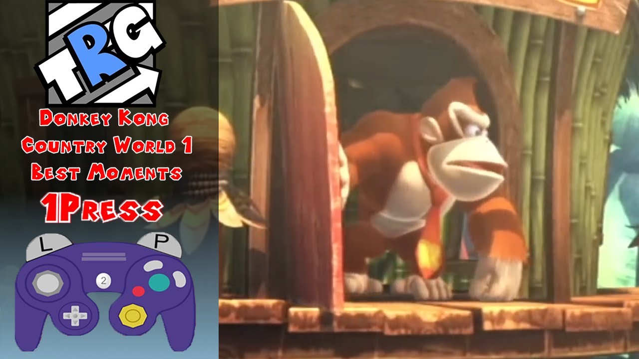 TheRunawayGuys - Donkey Kong Country Returns - Лучшие моменты World 1