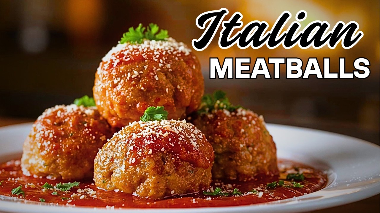 Italian Meatballs So Good Your Grandmother Will Be Impressed!