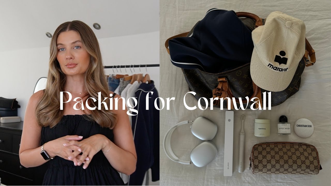 PACK WITH ME FOR CORNWALL | WEEKEND STAYCATION IN THE UK | Amy Beth