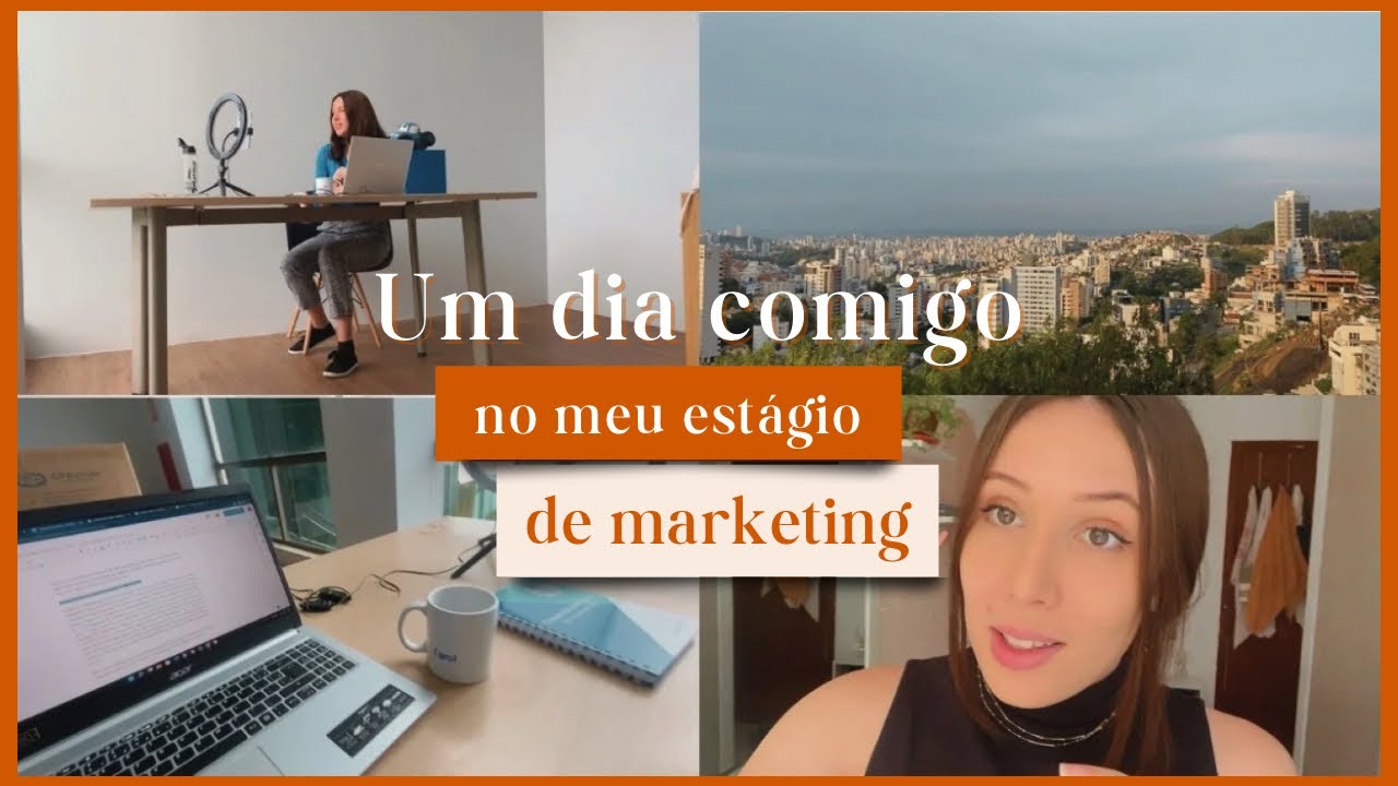 Um dia na vida de uma estagiária de marketing | VLOG