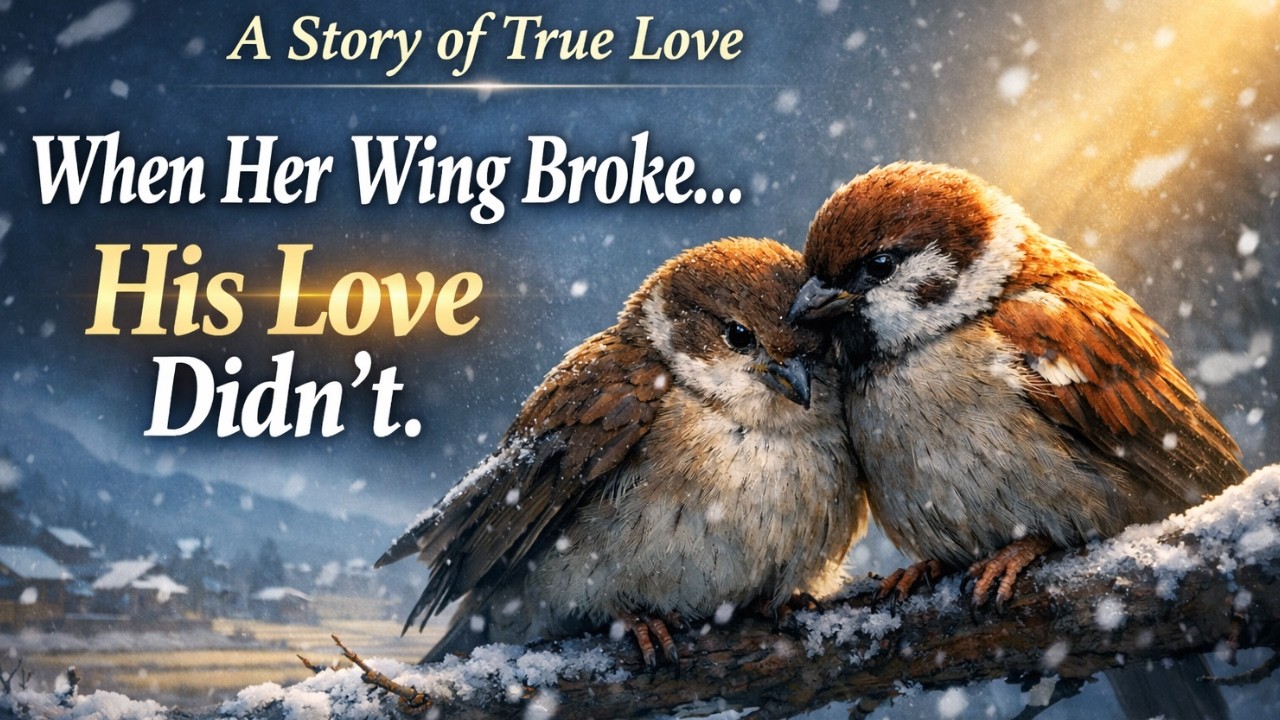 When Her Wing Broke… His Love Didn’t | Heart Touching Sparrow Love Story