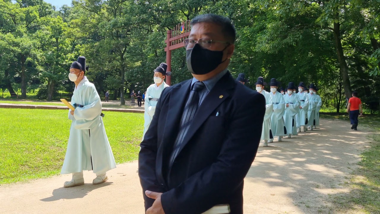 구리시 인창동 건원릉(동구릉) 태조고황제 친향례  2021년06월27일 은하수TV